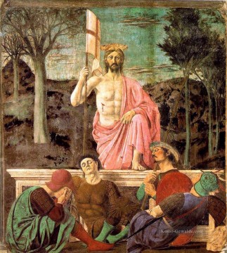 Resurrection Italienischen Renaissance Humanismus Piero della Francesca Ölgemälde